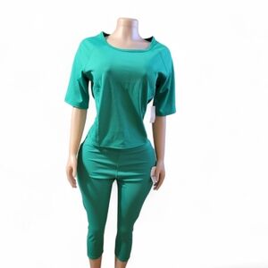 New York & Company Vibrant Green Ensemble
